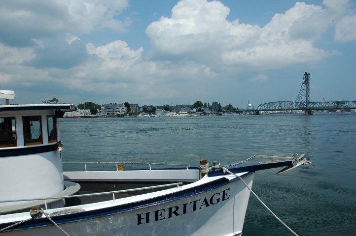 View from the seafood restaurant in Portsmouth