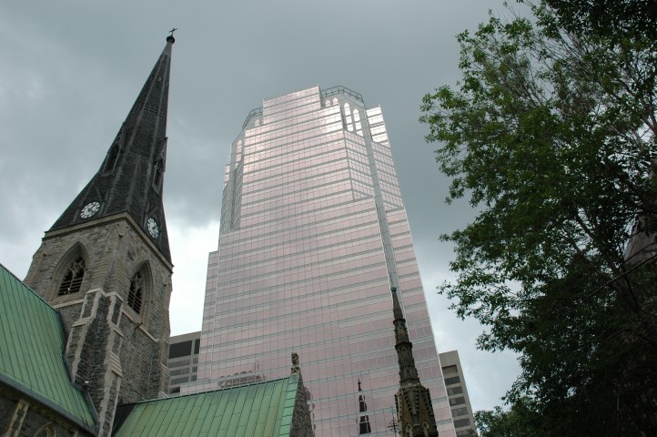 Old meets New here in Montréal