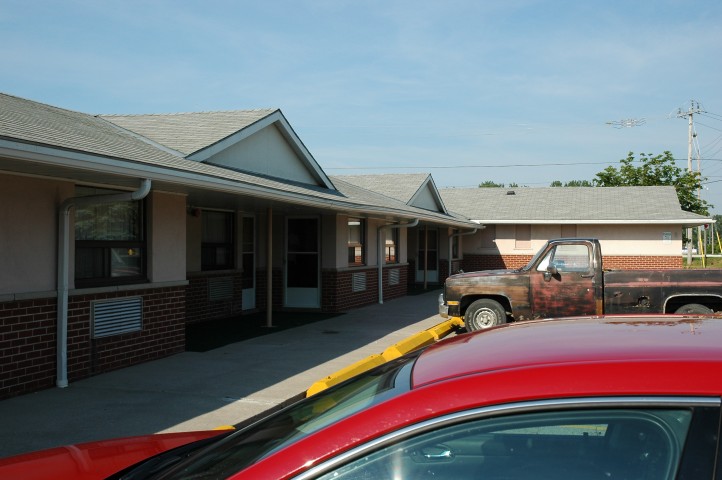 The motel in Bowmanville, Ontario