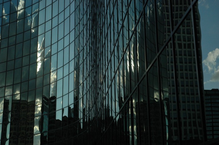 A facade in Downtown Chicago