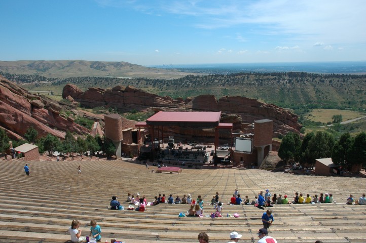 Red Rocks Amphitheatre near Denver, Colorado