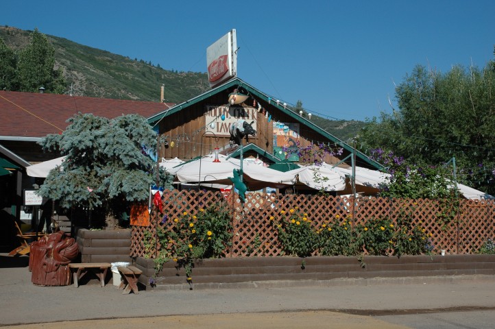 The Woody Creek Tavern, where we had some very nice Mexican food