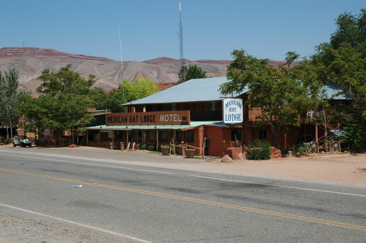 The village Mexican Hat