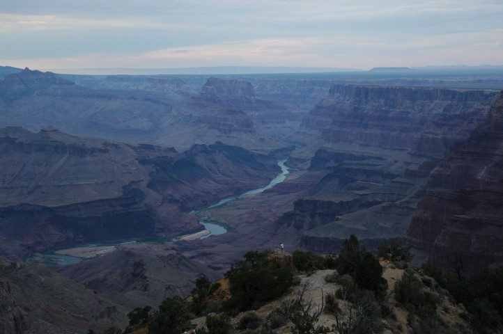 Grand Canyon at dusk