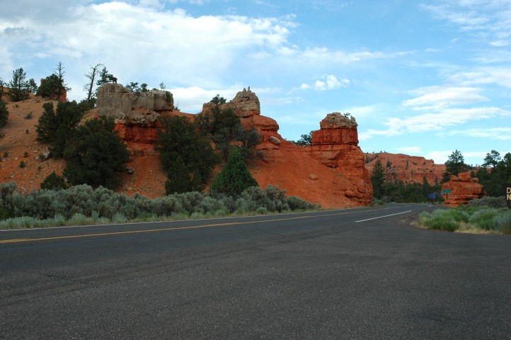 On the way to Bryce Canyon