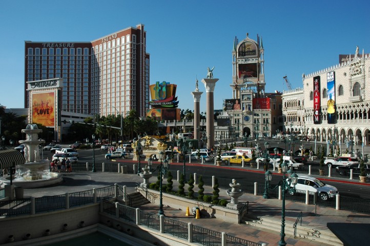 I think that's the north end of The Strip