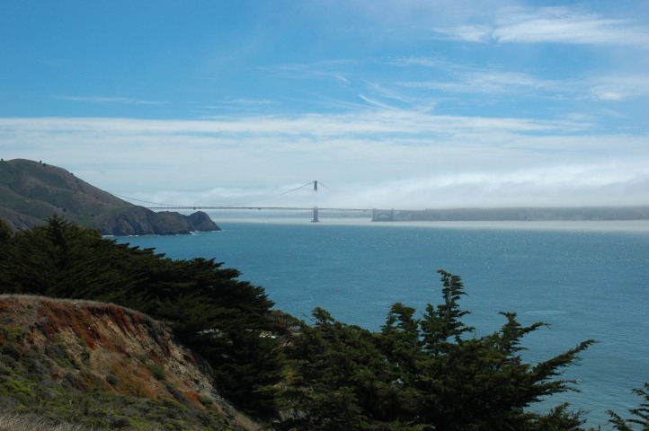 The Bridge, as well as the city, seems to be always under some kind of cloud