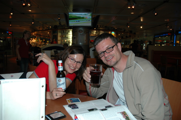 Farewell drink on Munich Airport before I went to Copenhagen